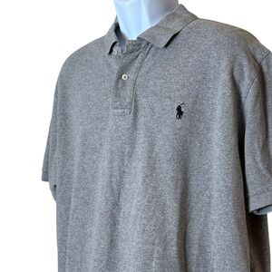 Polo Ralph Lauren Gray Short Sleeve Polo XXL Golf Country Club Old Money‎ Preppy